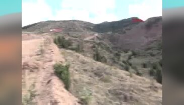 Şehit Astsubay'ın anısına hatıra ormanı ve dev Türk bayrağı