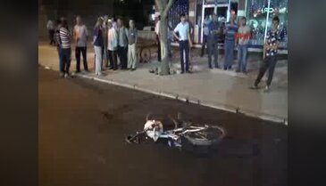 TIR'ın çarptığı bisiklet sürücüsü öldü