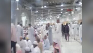 Mescid-i Haram'da Cuma yoğunluğu