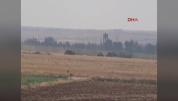 Tanklar Suriyeye sınırdan girdi - 1