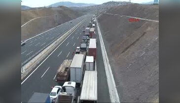 3. köprü yolunda gişe trafiği