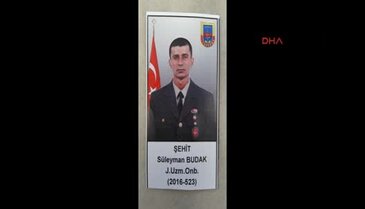Elazığ şehidi için cenaze töreni yapıldı