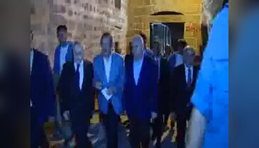 Başbakan Yıldırım'ın Diyarbakır Sur'daki ziyaretleri