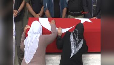Şehit Jandarma Üsteğmen Parlak için Kocatepe Camii'nde tören düzenlendi
