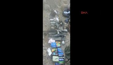 Çok sayıda mühimmat ele geçirildi: Terörist cesetleri bulundu