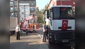 Zonguldak Ereğli'de tüp patlaması