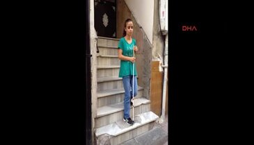 Doğuştan görme engelli öğrenci Merve'ye 'barınma' engeli