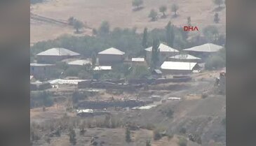 PKK'lı teröristler Derecik'te Üs Bölgeye saldırdı
