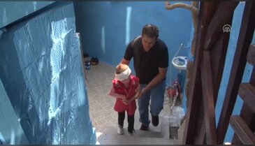 Minik Elanur Bursa'da şifa arıyor