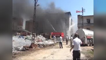 Hatay'da korkutan yangın