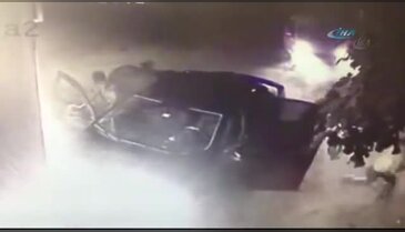 Kar maskeli hırsızlar polisten kaçamadı