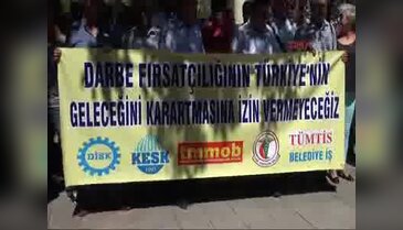Gaziantep'te STK'lardan FETÖ soruşturması protestosu