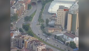 Trabzon'da MOBESE'ye yansıyan kaza görüntüleri - 2