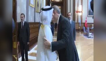 Cumhurbaşkanı Erdoğan, Katar Başbakanını kabul etti