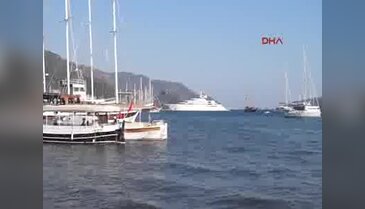 Şeyh Mansour'un dev yatı Marmaris'te