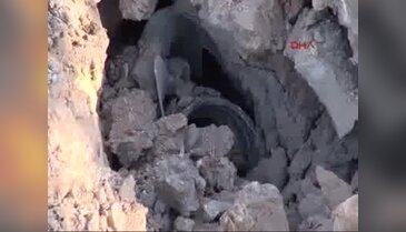 Kilis'te Şıh Mehmet Türbesi yakınlarına roket atıldı