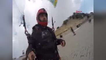Havada 20 dakika bağırıp, pilota yere indirmesi için yalvardı