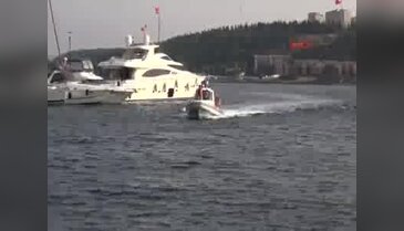 Çanakkale'de gece zıpkınla balık avına suçüstü