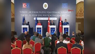 Ankara'da 'Türkiye-AB Üst Düzey Siyasi Diyalog Toplantısı' - 3