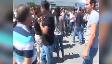 Diyarbakır'da öğretmenlerin protestosunda olaylar çıktı - 1