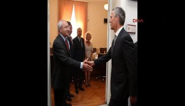Kılıçdaroğlu, NATO Genel Sekreteri Stoltenberg'le görüştü