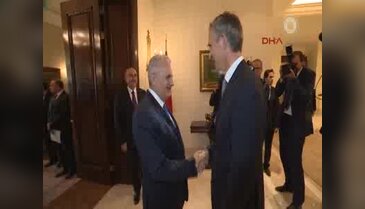 Başbakan Yıldırım, NATO Genel Sekreteri Stoltenberg'i kabul etti