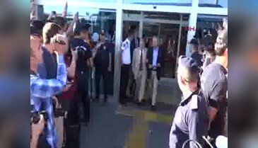 Galatasaray kafilesi, Kayseri'ye geldi