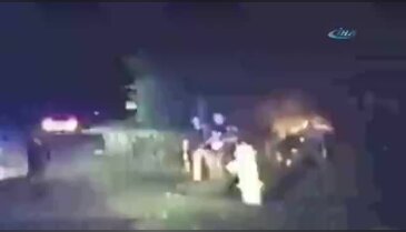 Yanan arabadan 2 bebeği böyle kurtardılar