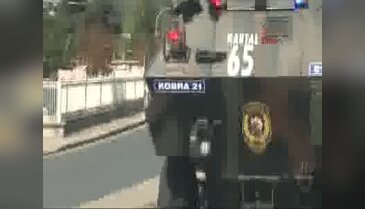 Erdoğan'ın konvoyunda Diyarbakır plakalı zırhlı araç