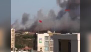 İstanbul'da askeri alanda yangın - 3