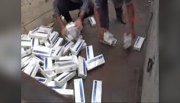 Tankerde 51 bin paket kaçak sigara bulundu