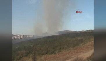 İstanbul'da askeri alanda yangın - 5