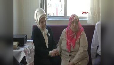 Cumhurbaşkanı Erdoğan şehit ailelerini ziyaret etti