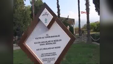 Aziz Nikolaos Anıt Müzesi'nde yeni yapılar ortaya çıkarıldı