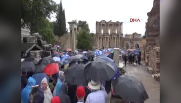 Turizmdeki durgunluk Efes Antik Kenti'ni de etkiledi