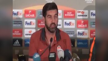 Shakhtar Donetsk Teknik Direktörü Paulo Fonseca'nın açıklamaları - 1