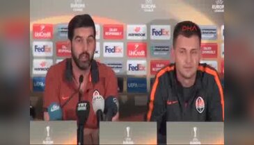 Shakhtar Donetsk Teknik Direktörü Paulo Fonseca'nın açıklamaları - 2