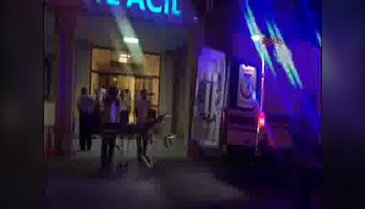 Kına gecesinde dökülen kolanya alev aldı, gelin- damat yandı