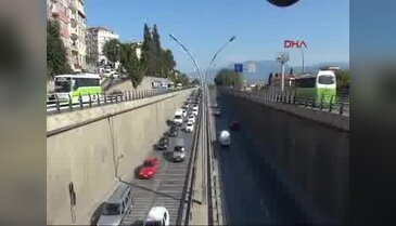 TEM Otoyolu'nda bayram dönüşü çilesi
