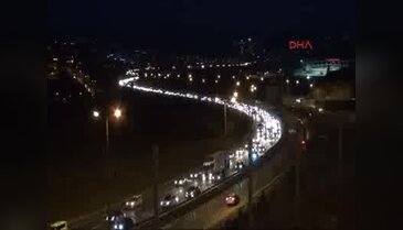 TEM Otoyolu'da bayram dönüşü çilesi - 2
