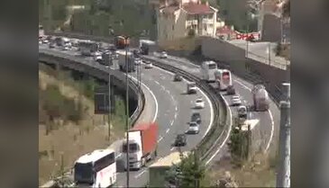 TEM Otoyolu'nda ulaşım normale döndü