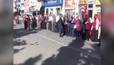 Bakan Elvan'la selamlaşma kuyruğu