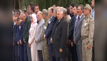 Başbakan Yıldırım Tendürek şehitleri için düzenlenen törene katıldı