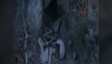 Bursa'da çömlek ve insan kemikleri bulundu
