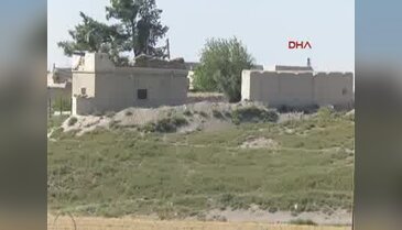 Telabyad 'da ABD bayrakları indirildi