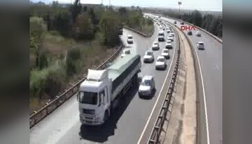 Bursa'da tatil sonrası dönüş çilesi