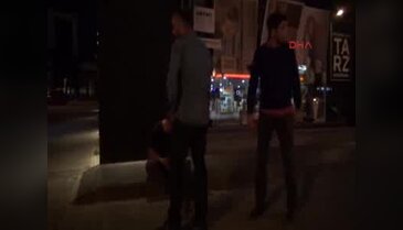 Zonguldak'ta alkollü adam polise zor anlar yaşattı