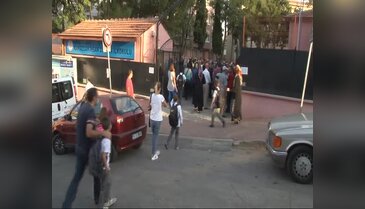 Bursa'da ilk ders zili çaldı