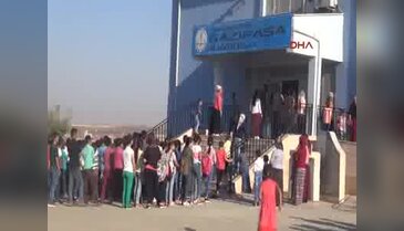 Silopi'de PKK'nın tahrip ettiği okulda eğitim başladı