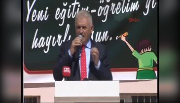 Başbakan Yıldırım 2016- 2017 eğitim öğretim yılının başlama töreninde konuştu - 2